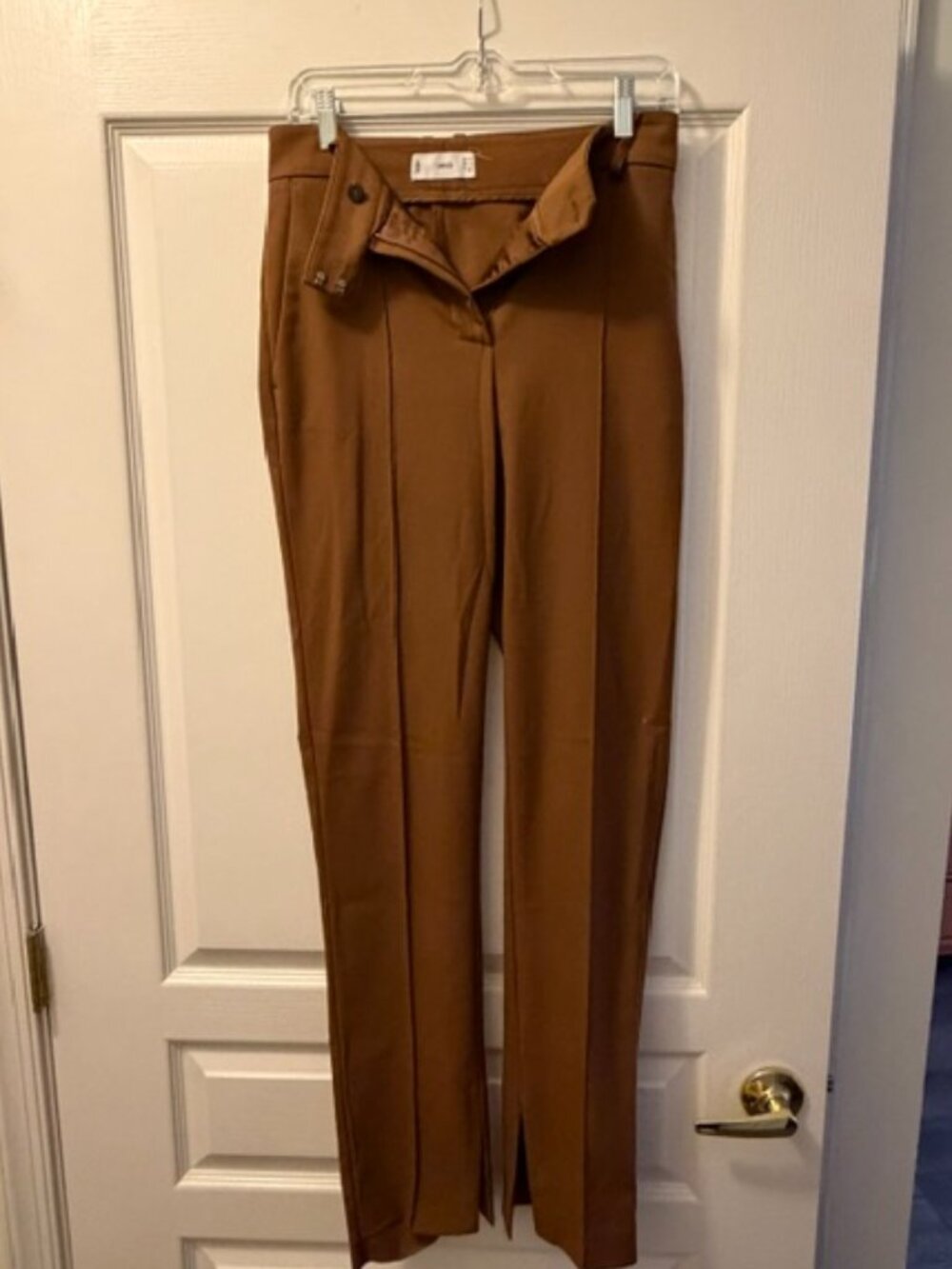 Mango straight-leg trousers